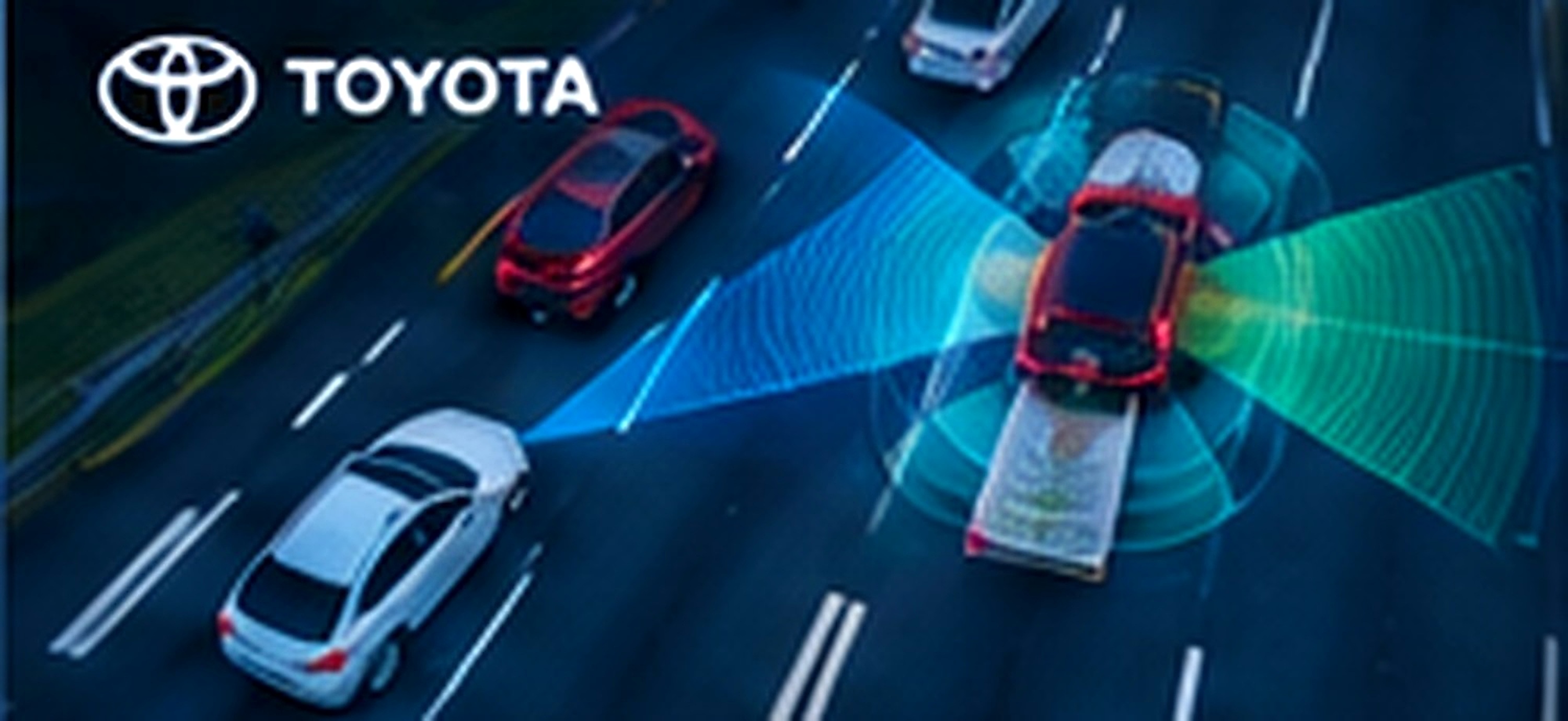 Concept visualization of a vehicle using surround-view sensing for parking assistance